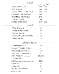 Sitara menu 1