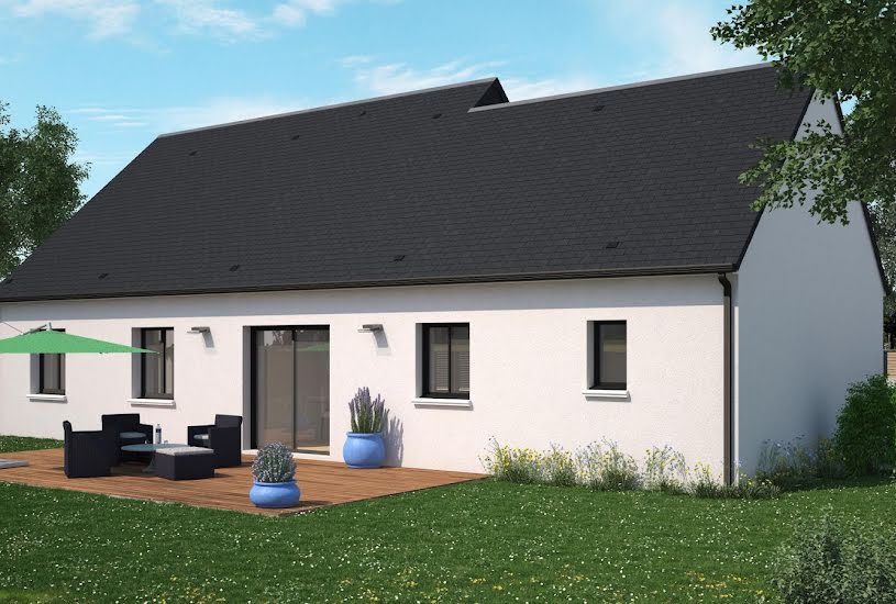  Vente Terrain + Maison - Terrain : 847m² - Maison : 98m² à Tauxigny (37310) 