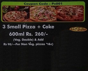 Pizza Xpress menu 