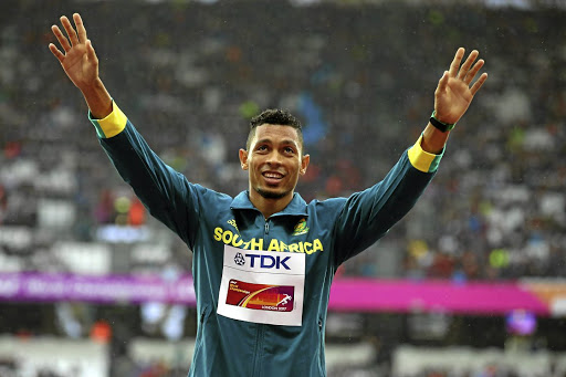 Wayde van Niekerk is still nursing an injury.