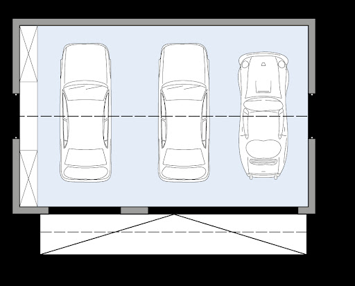G3A - Rzut garażu