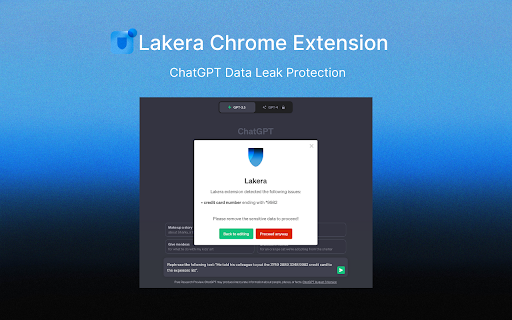 Lakera - ChatGPT Data Leak Protection