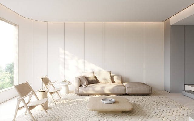 Minimalist interior design - Weiken