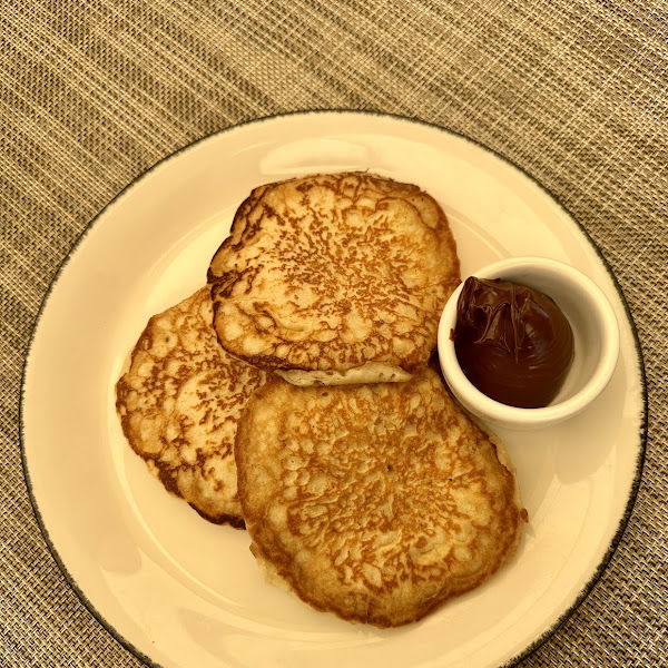 GF Pancakes with Nutella