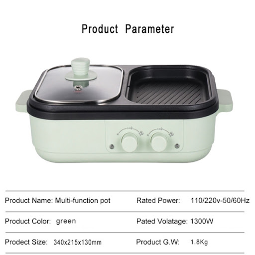 Title 3, Roast All-in-one Pot for household use. A multi...