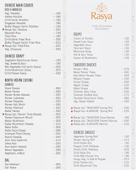 Rasya menu 3