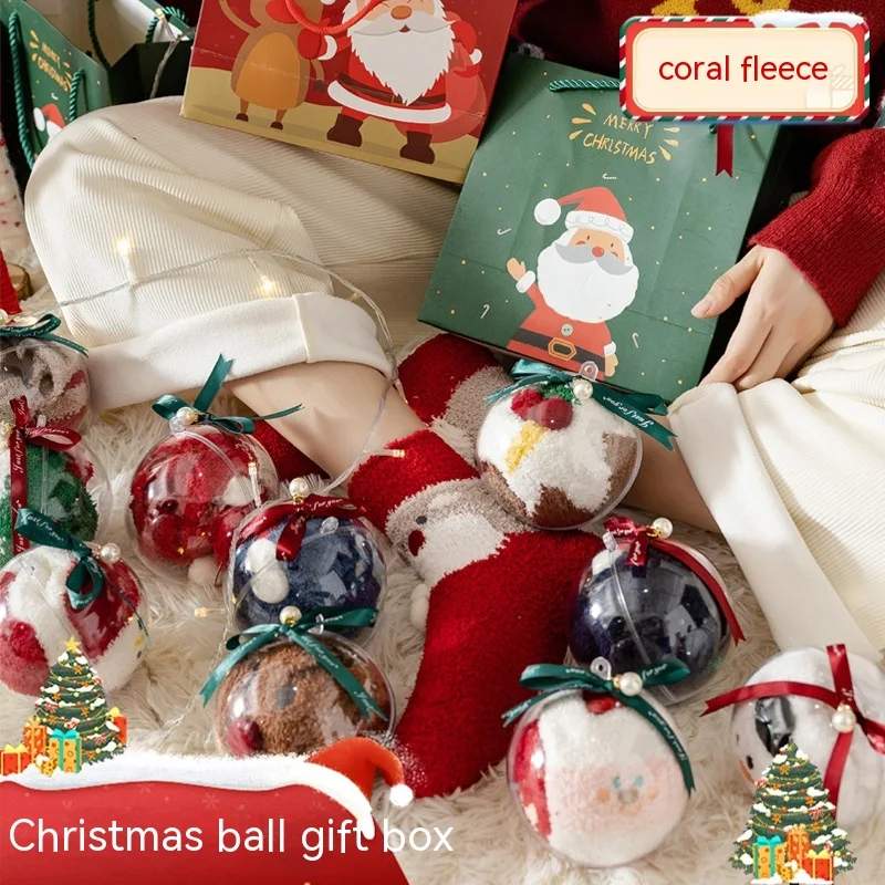 Title 1, Kerstdecoratie Acryl Ball Boxed Kerstsokken