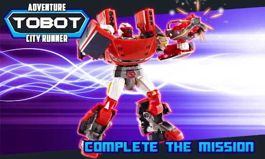 Adventure Tobot City Runner 1.0 APK + Мод (Бесконечные деньги / Без рекламы) за Android