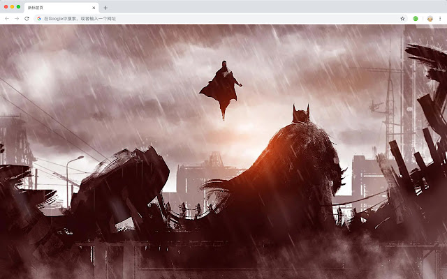 Batman v SupermanPop Movie HD New Tabs Theme