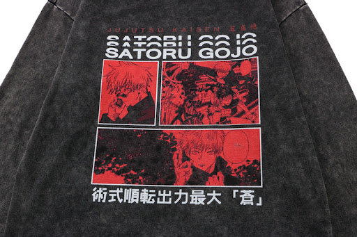 Title 4, Dark Sweater Washed Distressed Long Sleeves. Ac...