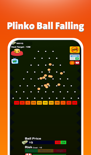 Screenshot Plinko : Ball Falling