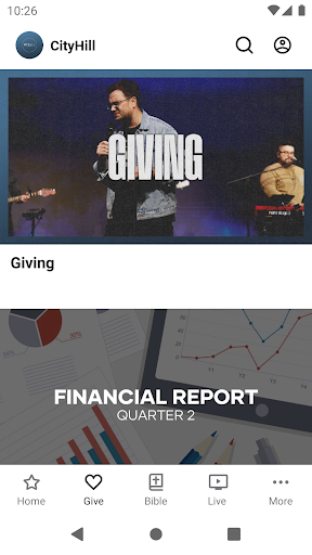 Screenshot CityHill Central