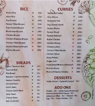 Maroosh menu 2