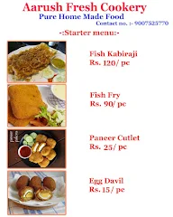 Aarush Fresh Cookery menu 3