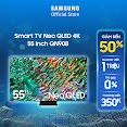 [Mã Elre2Tr Giảm 8% Đơn 500K] Smart Tivi Neo Qled Samsung 4K 55 Inch Qa55Qn90Bakxxv - Miễn Phí Lắp Đặt