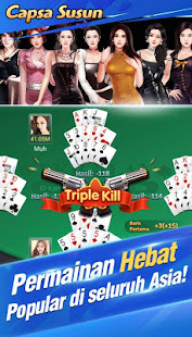 Capsa Susun bonus pulsa free (poker remi online) 1.3.17 APK + Mod (Free purchase) for Android