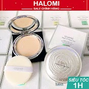 Phấn Phủ Kiềm Dầu Geo Ngọc Trai Sempre Happy & Please Pact Hàn Quốc Chính Hãng Halomi