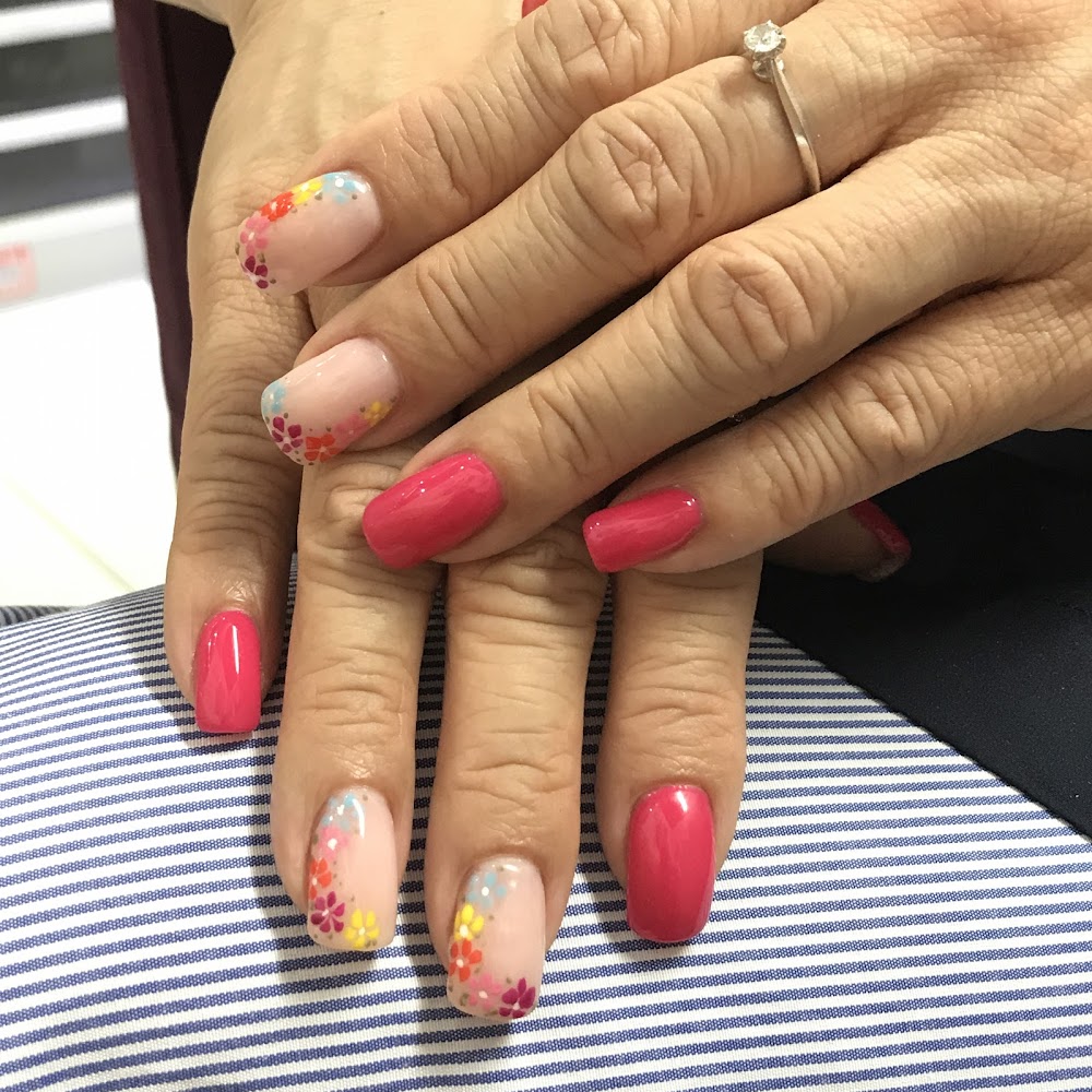 夏日風情 French Nail