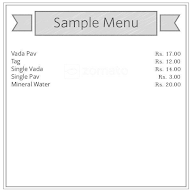 Garden Vada Pav menu 2