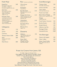 Carnatic Cafe menu 4