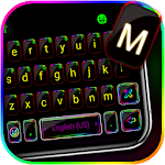 Cover Image of Download Neon Flash Keyboard Theme 1.0 APK