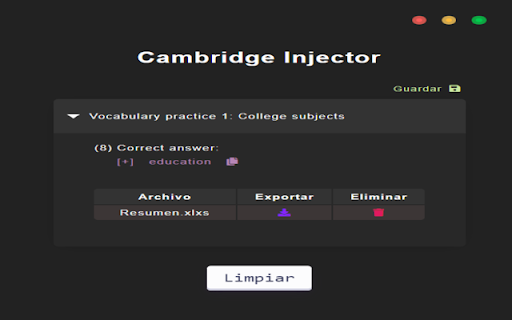 Cambridge Injector