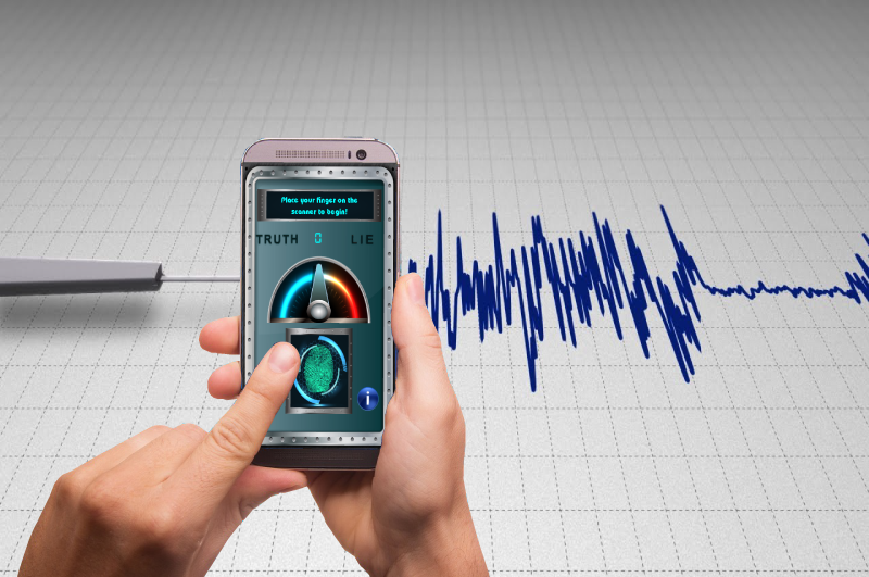 Android application Lie Detector Test Prank screenshort