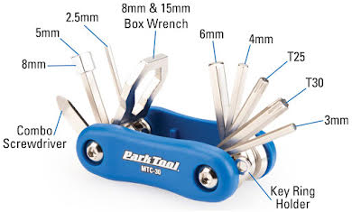 Park Tool MTC-30 Composite Multi-Function Tool alternate image 0