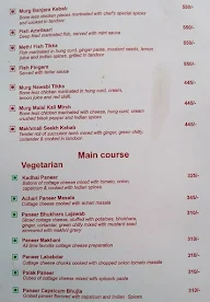 Legend Restaurant menu 4