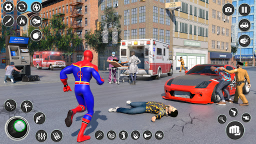 Screenshot Spider Robot Hero City Battle