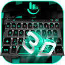 تنزيل 3D Black Tech Keyboard Theme التثبيت أحدث APK تنزيل