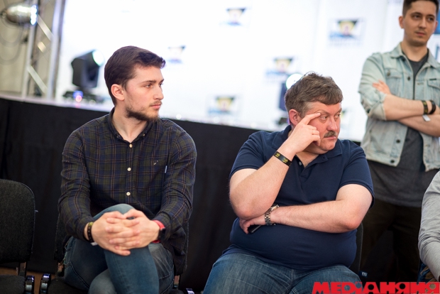 Kyiv Comic Con, Сергей Ковальчук, Катерина Брайковская, Ростислав Семкив, Юлия Перенчук, Александр Шевчук