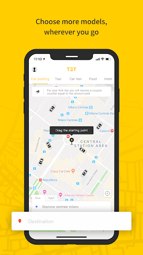 Taxi2Trip.Taxi Car App Download coupon€50 T2T