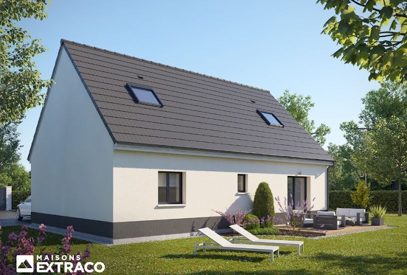  Vente Terrain + Maison - Terrain : 650m² - Maison : 105m² à Fresne-le-Plan (76520) 