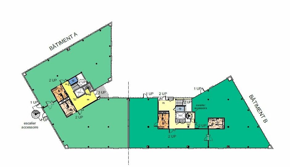 Location  locaux professionnels  2475 m² à Toulouse (31000), 26 285 €