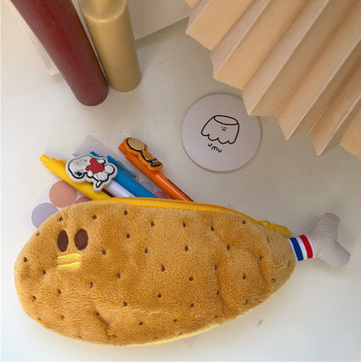 Title 5, Cute Girl Heart Super Cute Chicken Thigh Plush ...