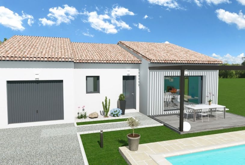  Vente Terrain + Maison - Terrain : 630m² - Maison : 96m² à Saint-Marcel-lès-Sauzet (26740) 