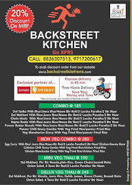 Backstreet Kitchen menu 6