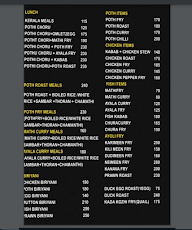 Elite Kerala Mess menu 2