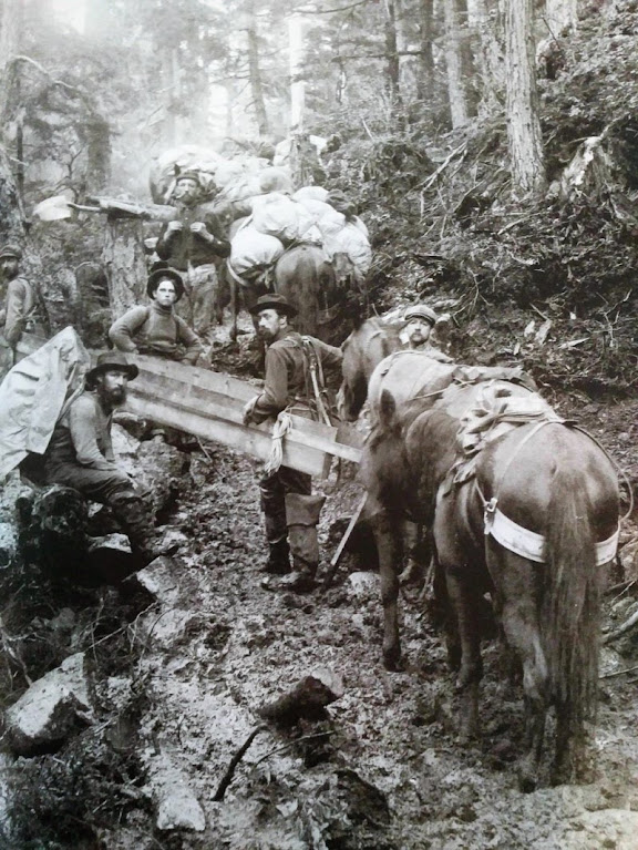 A grande corrida do ouro de Klondike