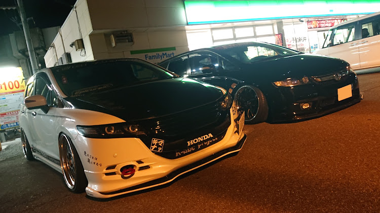 オデッセイのREMEMBER・Epicurean Zero・まさかの極寒night(笑)・ユーマン…お腹大丈夫やったかぁー💦に関するカスタム事例の投稿画像1枚目