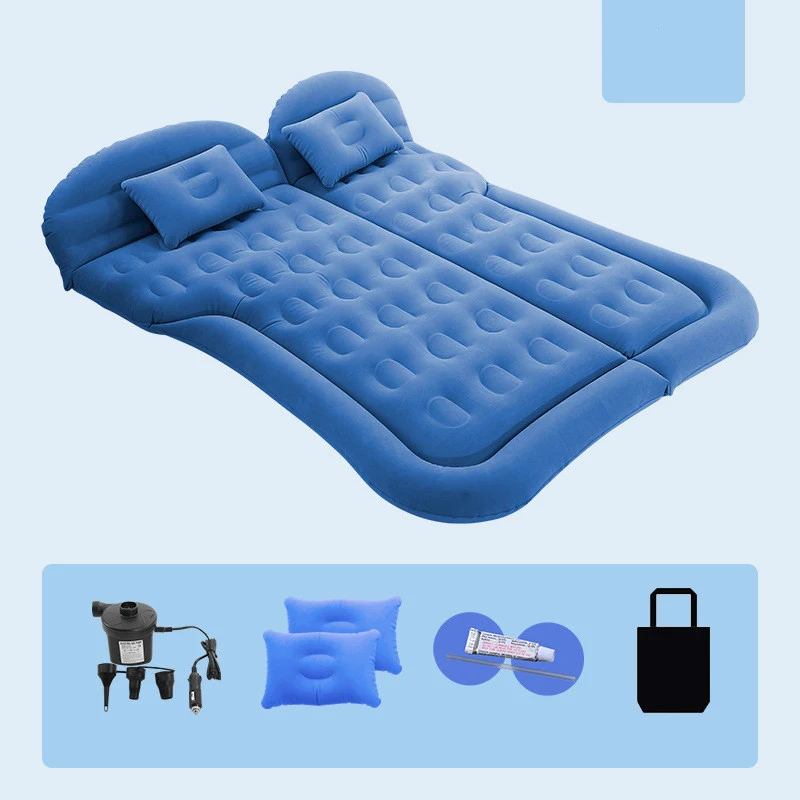 Matelas Gonflable de Voiture SUV Lit Gonflable Multifonctionnel pour Auto Accessoires de Voiture Lit Gonflable Voyage Confortable Installation Facile