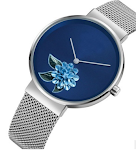 Blue silver Net