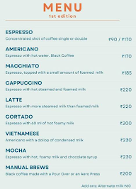 Tulum Coffee menu 3