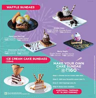 Havmor Ice Cream menu 1