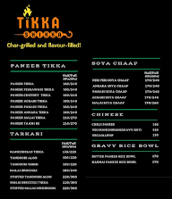 Tikka Shikka menu 5