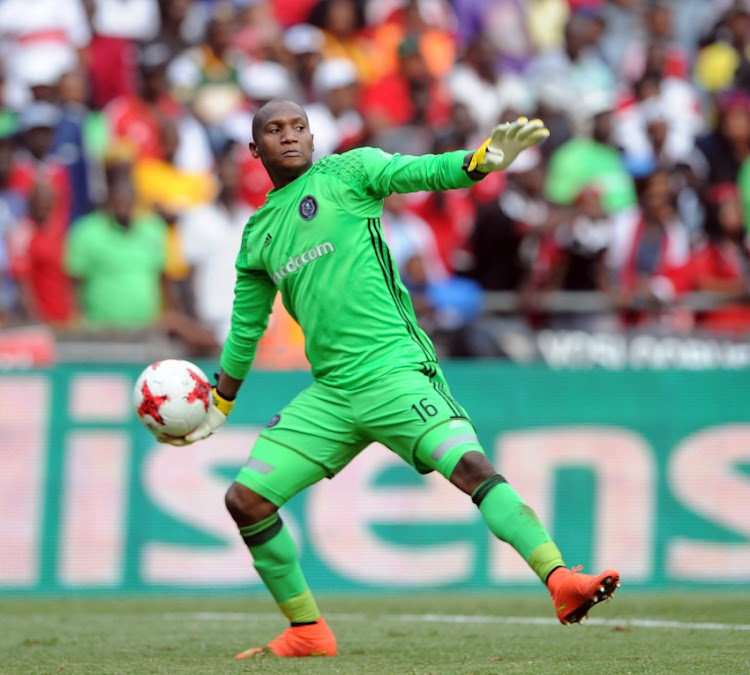 Orlando Pirates goalkeeper Jackson Mabokgwane.