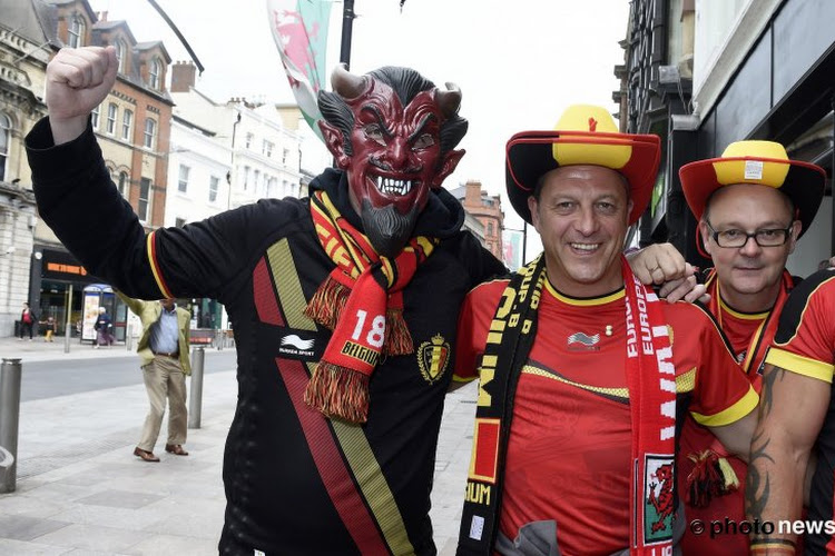 Everywhere we go! Belgische fans nemen Cardiff helemaal over!