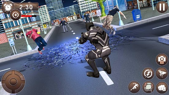 Panther Super Hero Crime City Battle