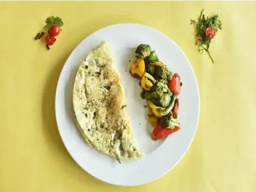 Grilled Chicken Omelette